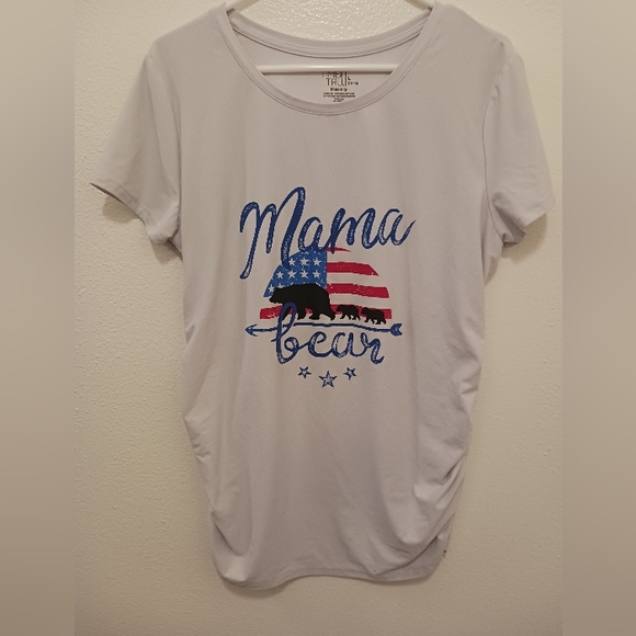 True & Co. Other - Mama Bear Maternity Shirt